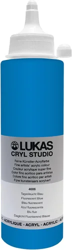 Vista 23 de Lukas CRYL Studio Artist - Pintura acrílica para artistas, Alizarín Carmesí, botella de 250 ml - Pinturas acrílicas de alto pigmento para pintar