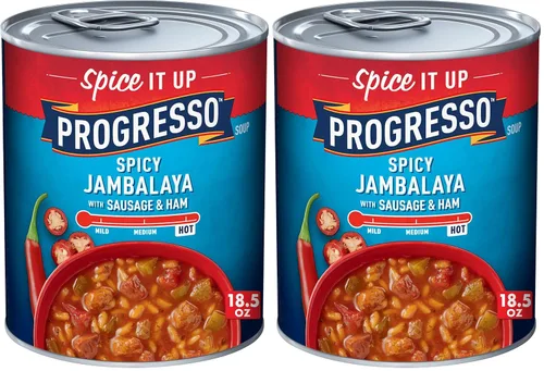 Vista 9 de Progresso Sopa enlatada de fideos de pollo picante con jalapeño, 18.5 oz