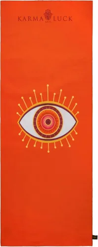 Vista 10 de KARMA AND LUCK Grounded Grace - Toalla de yoga, energía arraigada para fuerza y equilibrio, toalla antideslizante para esterilla de yoga caliente