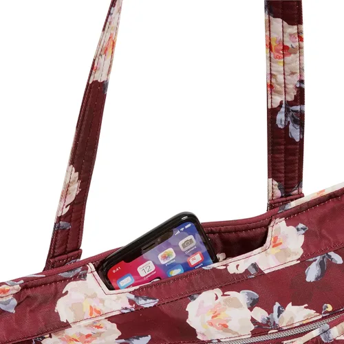Vista 6 de Vera Bradley Bolsa de trabajo de sarga de alto rendimiento para mujer