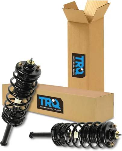 Vista 139 de TRQ - Conjunto de puntal delantero y resorte helicoidal (lados del conductor y del pasajero), para auto