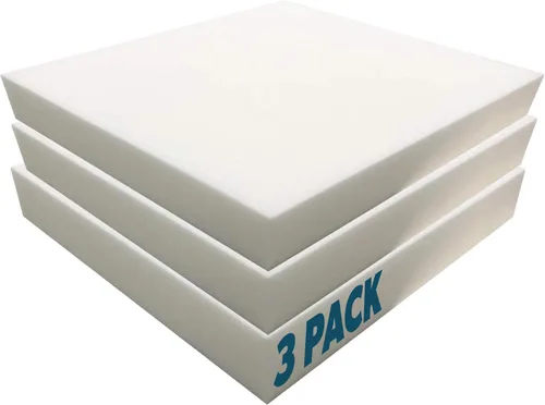 Vista 11 de Foamma Acolchado de espuma de tapicería de alta densidad de 1 x 22 x 24 pulgadas para reparación de cojines y asientos, espuma gruesa de repuesto