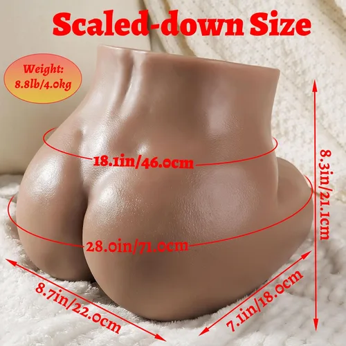 Vista 5 de Hipgaga Muñeca Sexual Masculina Masturbador Realista Muñeca de Coño de Bolsillo Juguetes para Adultos, Muñecas Sexuales de Tamaño Completo de 9