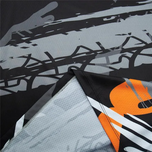 Vista 133 de Hotlion Camiseta de ciclismo para hombre, manga larga, MTB Motocross, ropa de carreras todoterreno