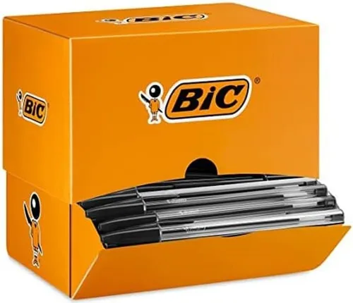Vista 13 de BiC Cristal Original - Bolígrafo con punta redonda 1.0 mm paquete de de 4