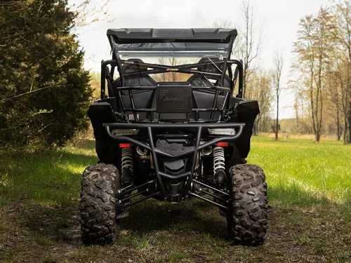 Vista 3 de SuperATV Caja de cama para CFMOTO ZForce 950 2021-2022, los puntos de anclaje facilitan la fijación de la carga, fabricado con tubos de acero