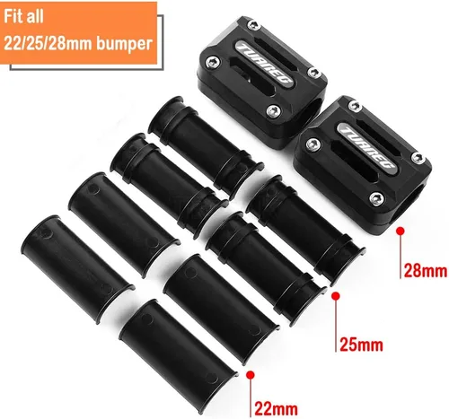 Vista 4 de 22 25 1.102 in Protector de motor de motocicleta Protector de parachoques del motor Bloques de protección para V-Strom 800 DE 800DE Vstrom DL 800