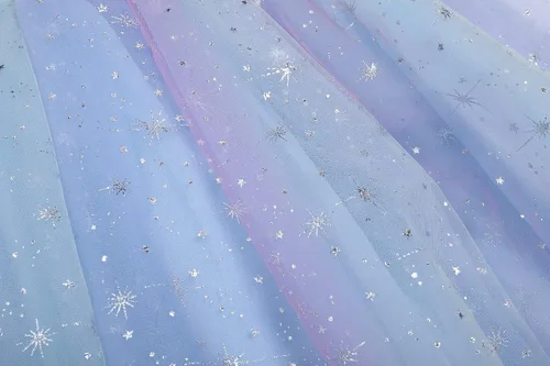 Vista 9 de LX7 Vestido de ballet de princesa multicolor con falda tutú para niña pequeña