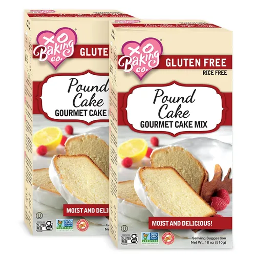 Vista 22 de XO Baking Co. Mezcla gourmet para pastel de zanahoria sin gluten; contiene zanahorias reales; sin OGM; kosher; sin arroz; sin soja; sin lácteos; sin