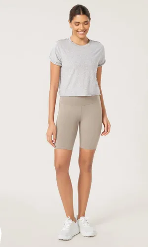 Vista 4 de ODODOS ODLEX - Paquete de 2 pantalones cortos de entrenamiento de cintura alta para mujer, control de abdomen, entrenamiento, gimnasio, atletismo