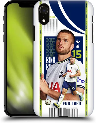 Vista 8 de Head Case Designs Officially Licensed Tottenham Hotspur F.C. Cristian Romero 2022/23 First Team Hard Back Case Compatible with Apple iPhone XR