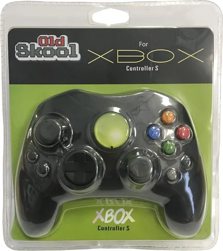 Vista 2 de Old Skool Xbox Controller S-Type - Almohadilla de juego con cable - Negro