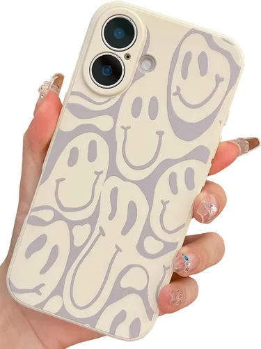 Vista 13 de Bonita funda divertida para teléfono compatible con iPhone 11, fundas femeninas de silicona líquida, goma de gel suave de dibujos animados, forro