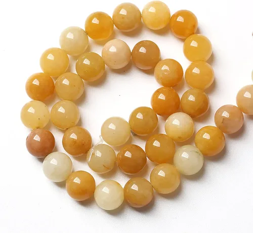 Vista 119 de 100 cuentas de piedra multicolor natural de 0.236 pulgadas (0.236 in), cuentas espaciadoras sueltas redondas para hacer pulseras, collares, aretes