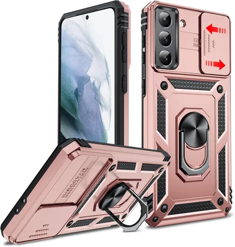 Vista 239 de LeYi Funda para Moto G Stylus 2022 4G (no compatible con 5G), funda para Moto G Stylus con 2 protectores de pantalla, funda protectora de grado Oro