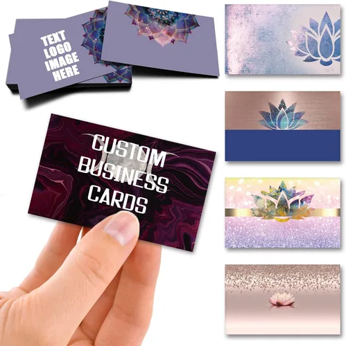 Vista 19 de Titular de la tarjeta de visita personalizada Titular de la tarjeta de visita de cuero personalizado Logo/Nombre Titular de la tarjeta de visita