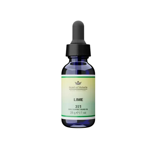 Vista 9 de HENRI ET VICTORIA Fragancia de aceite de barba Amande Fabricado en Canadá por expertos artesanos Ingredientes hidratantes, no grasos, naturales