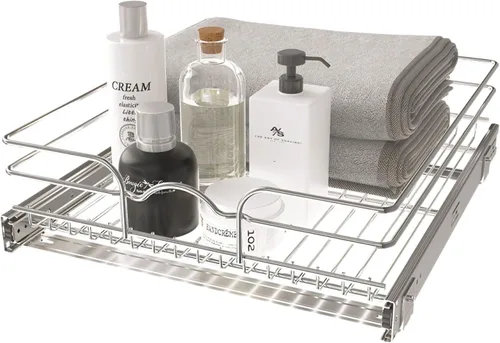 Vista 14 de Rev-A-Shelf Estante extraíble de armario de cocina y organizador de cajones, cesta deslizable de almacenamiento de despensa en múltiples tamaños, 21