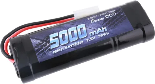 Vista 8 de Gens ace 7.2V 3000mAh NiMH Batería recargable de alta potencia baja autodescarga con Tamiya Plug para RC Cars Truggy Tank Electric RC Monster Truck
