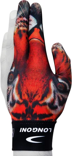 Vista 2 de LONGONI GUANTE CUE DE Billar Tiger para mano izquierda