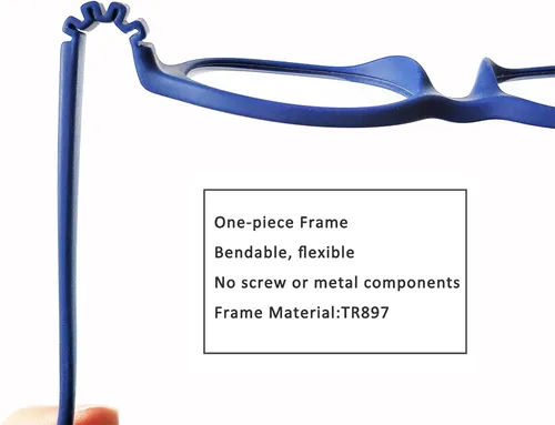 Vista 24 de AQWANO Children Optical Glasses Frame tr90 Flexible Bendable One-piece Safe Eyeglasses Girls Boy