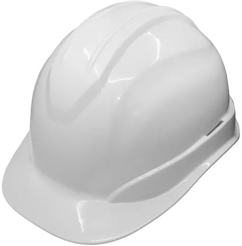 Vista 17 de Bullhead Safety - Casco con ventilación y suspensión de cuatro puntos con bloqueo deslizante