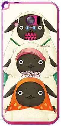 Vista 9 de Yanan Machiko Series Machiko Family Pink (Clear) / for iPhone SE/5s/docomo