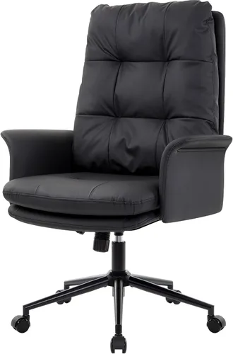 Vista 10 de IWMH Silla de escritorio cómoda,Silla de oficina ejecutiva,Silla de Beige lechoso