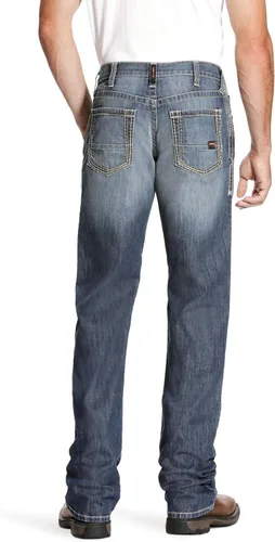 Vista 2 de Ariat Pantalones relajados con corte de bota Workhorse, marino