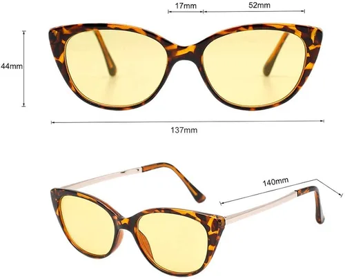 Vista 5 de VITENZI Gafas de sol de conducción visión nocturna Gafas de sol ojo de gato Verona