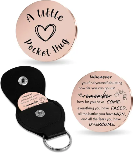 Vista 38 de STARKET Regalos de Navidad para Mujeres y Hombres, Ficha de Abrazo de Bolsillo, Ficha de Graduación 2026, Regalo del Día de San Valentín para Él
