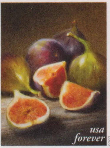 Vista 4 de USPS Folleto de sellos para siempre frutas y verduras de 20