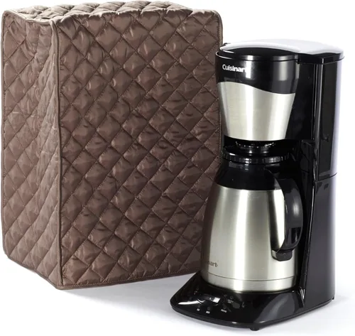 Vista 7 de Covermates Keepsakes - Funda para cafetera, protección contra el polvo, resistente a las manchas, lavable, funda para electrodomésticos, color negro
