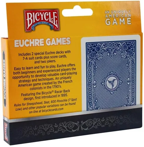 Vista 2 de Bicycle Euchre Games - Juego de cartas (4 unidades)