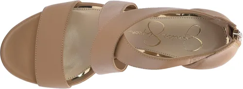 Vista 6 de Jessica Simpson Jinxxi Sandalias para mujer, con taco de cuña