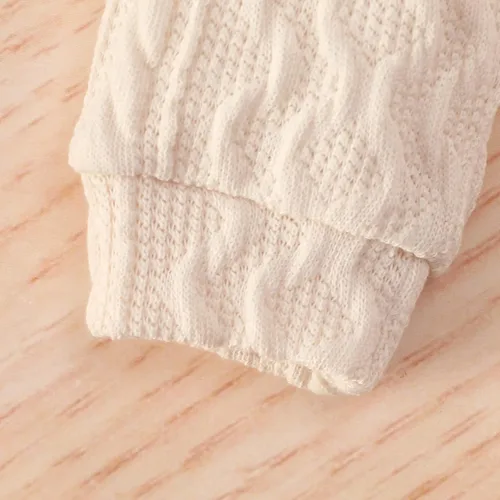 Vista 6 de FOCUSNORM Ropa de bebé recién nacido, ropa de algodón acanalado, pantalones de punto para primavera y otoño