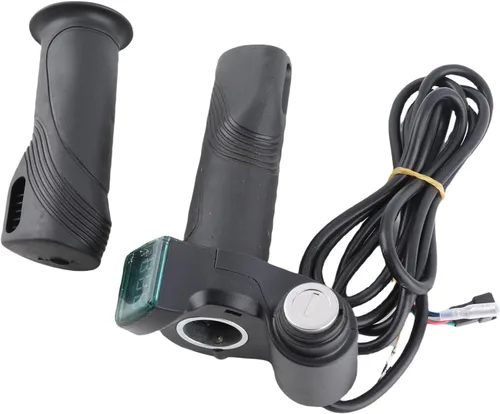 Vista 9 de E 48V Gas, agarre eléctrico del acelerador, control de velocidad, agarre del acelerador, 48 V, 36 V, 24 V, 6 V, empuñaduras de manillar para scooter