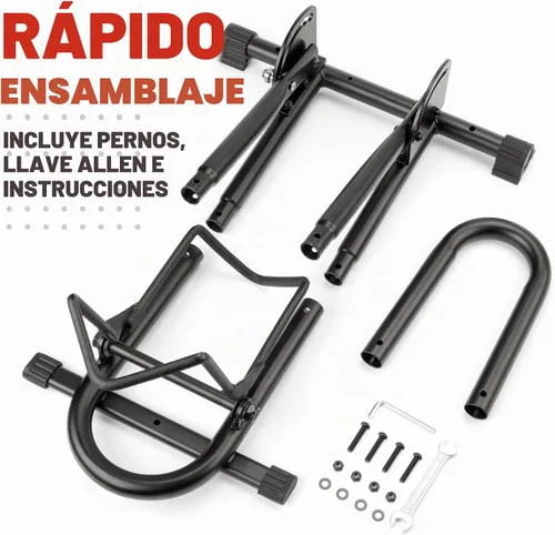 Vista 4 de Soporte de piso para bicicleta de interior, plegable, para garaje/hogar, almacenamiento de bicicletas, estante de estacionamiento para bicicletas