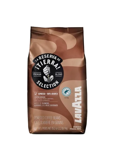 Vista 9 de Lavazza ¡TIERRA! Colombia 100% Arábica - Café filtrado auténtico italiano, mezclado y tostado en Italia, aroma afrutado con un cuerpo equilibrado