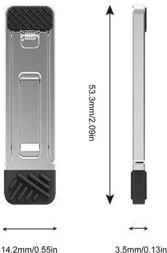 Vista 6 de Soporte plegable portátil de aluminio para computadora portátil, elevadores de enfriamiento invisibles, alturas ajustables, ordenador portátil