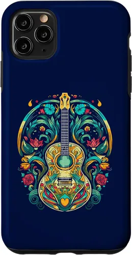Vista 13 de Funda para iPhone 16 para guitarra abstracta, decoración artística, amante de la música