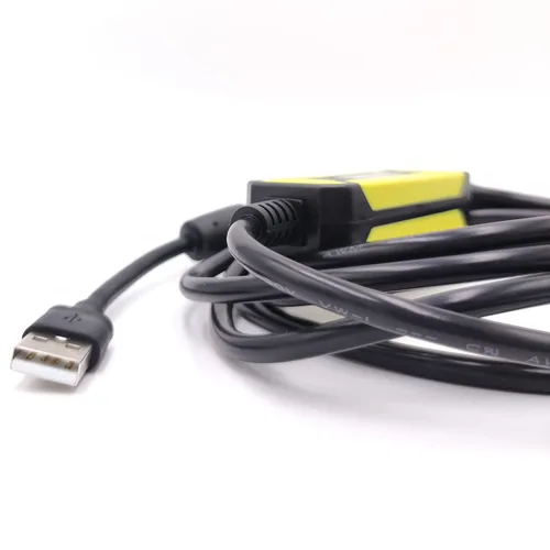 Vista 6 de Cable de programación CNC USB-FANUC, transferencia de datos RS232 Convertir DB25 Pin Cable de descarga para CNC Fanuc