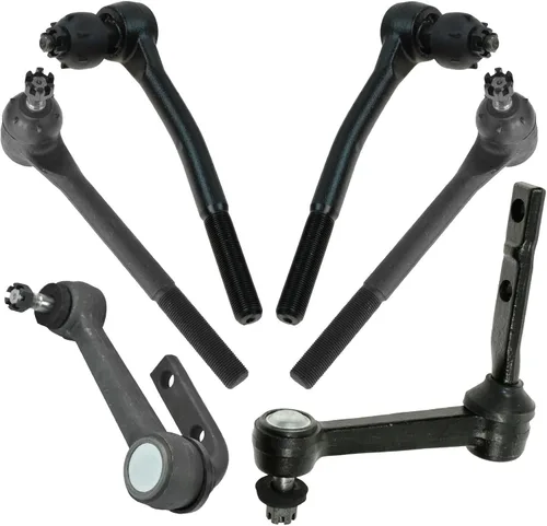 Vista 55 de TRQ Kit de dirección delantera con barra de acoplamiento de fuelle de piñón y cremallera compatible con Toyota Echo 2000-2005