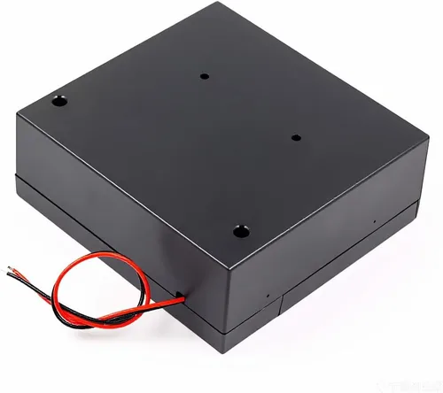 Vista 10 de 2 unidades de soporte para pilas D de 8 ranuras con respaldo doble y cables, caja para pilas de tamaño D de 8x1.5V 8D bilateral