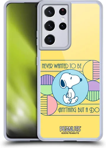 Vista 94 de Head Case Designs Snoopy Deco Dreams - Funda de gel con licencia oficial de Peanuts Blue Pattern [protección de grado militar] compatible con Google