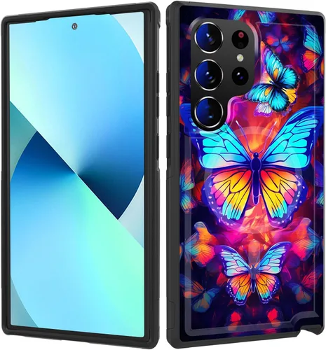 Vista 46 de Funda magnética para Galaxy A16 5G, [compatible con MagSafe] [protección contra caídas de grado militar] Funda resistente a prueba de golpes