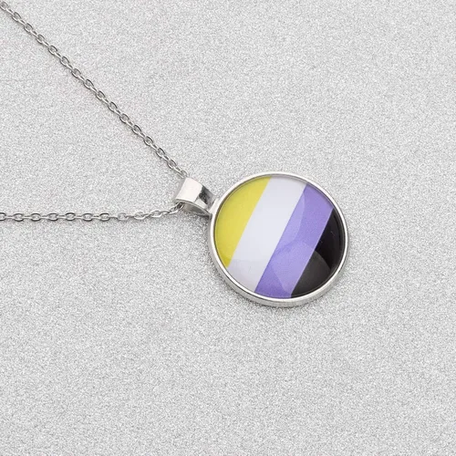 Vista 3 de CHOORO Gay Pride Gift LGBT Llavero Rainbow Pride Llavero LGBT Joyería Bisexual Regalo Orgullo Transgénero Regalo