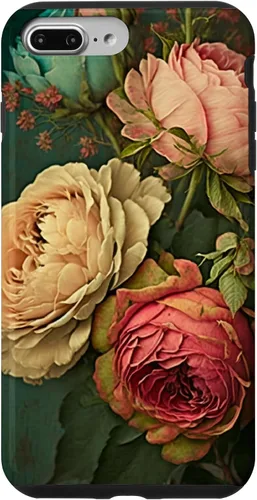 Vista 12 de Boho Shabby Chic Bohemian Roses Vintage Funda con diseño de flores y flores para iPhone 17