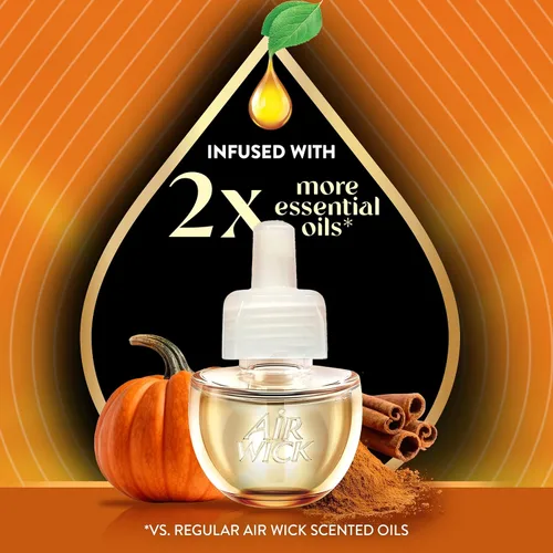 Vista 3 de Air Wick Recambios de enchufe, aroma de calabaza y especias, aceites