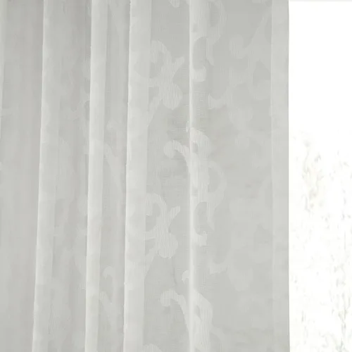 Vista 7 de HPD Half Price Drapes SHCH-11745-108 - Cortinas transparentes de lino sintético para sala de estar o dormitorio, 50 x 108, SHCH-11745-108 (1 panel)